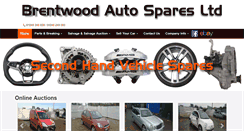 Desktop Screenshot of brentwoodautos.com
