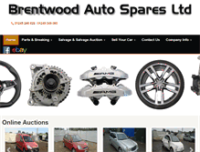 Tablet Screenshot of brentwoodautos.com
